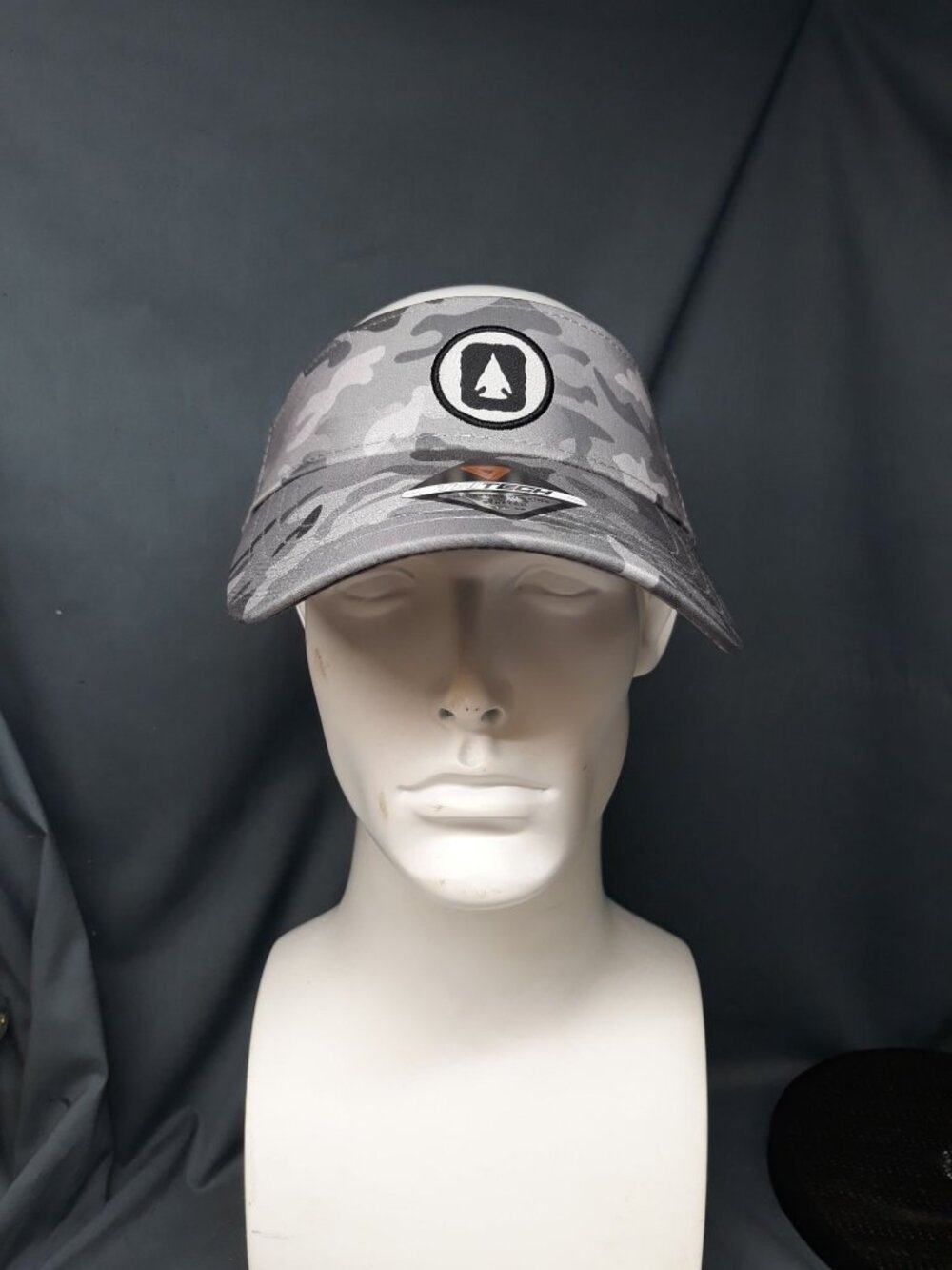 Pukka Visor One Size Fits Grey Camouflage NEW WITH TAGS!